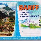 Banff Lake Louise Canadian Rockies Booklet 1956 20 Photos Gibbons of Banff