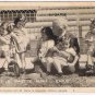 Ontario Postcard Callander The Dionne Quintuplets & Dr Dafoe Tricycles