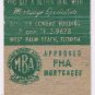 Matchbook Cover Chas R Dorsey Insurance Palm Beach Mortgage Co 32 Anniversary