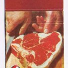 Matchbook Cover Safeway Supermarkets Steak Right