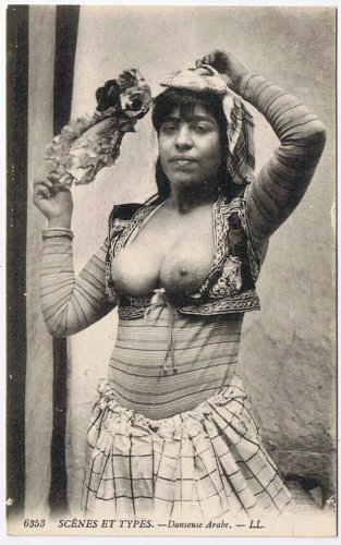 Postcard Scenes & Types Danseuse Arabe Ethnic Nude Female