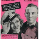 Sing A Song Of Sunbeams Sheet Music Eastside Of Heaven Bing Crosby Joan Blondell