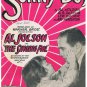 Sonny Boy From Singing Fool Sheet Music Al Jolson Ray Henderson DeSylva Brown