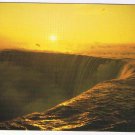 Ontario Postcard Niagara Falls December Sunrise Horseshoe Falls