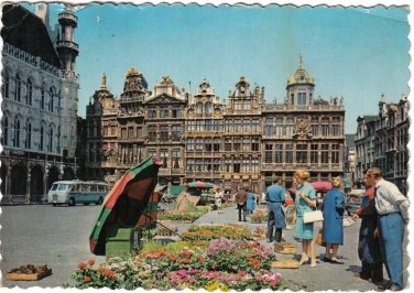 Belgium Postcard Brussels The Grand Square