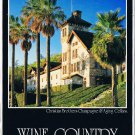 California Postcard Napa Christian Brothers Champage Aging Cellars Larger Card