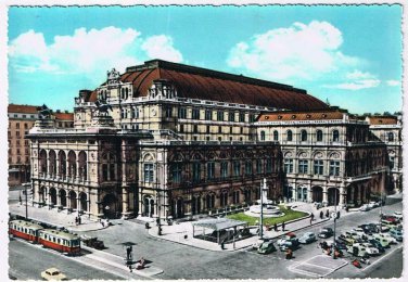 Austria Postcard Vienna The Opera House