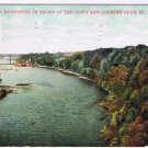 Minnesota Postcard St Paul Mississippi River Town & Country Club