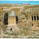 Israel Postcard Jerusalem Tomb of Bnei Hezir St James Zacharias Kidron Valley