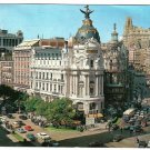 Spain Postcard Madrid Alcala Street And Jose Antonio Avenue