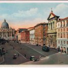 Italy Postcard Rome Reconciliation Street & St Peter