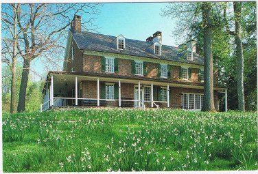 Pennsylvania Postcard Kennett Square Peirce Du Pont House Longwood Gardens