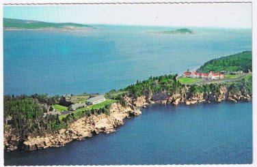 Nova Scotia Postcard Cape Breton Keltic Lodge Aerial View