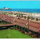 New Jersey Postcard Atlantic City Boardwalk Beach Ocean