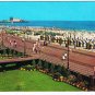 New Jersey Postcard Atlantic City Boardwalk Beach Ocean