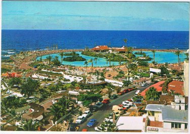 Spain Postcard Tenerife Puerto de la Cruz Lago Artificial