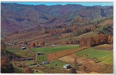 South & North Carolina Virginia Postcard Typical Picturesque Valley
