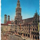 Germany Postcard Munich Rathaus & Frauenkirche