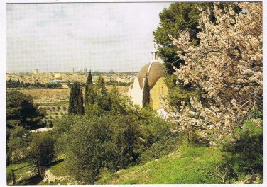 Israel Postcard Jerusalem Dominus Flevit Chapel