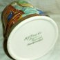 H J Wood Handpainted Beer Stein Mug Tankard Burselm Made in England