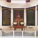 Paul Revere Postcard Old North Church Chancel Salem Street Bost