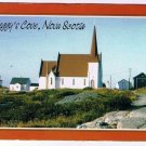 Peggy's Cove Nova Scotia Postcard St John's Anglican Church