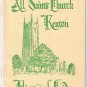 VINTAGE All Saints Church Kenton Historical Guide Great Britain 1954