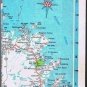American Automobile Association Roadmap Northeastern States & Provinces CAA 1996