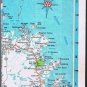 American Automobile Association Roadmap Northeastern States & Provinces CAA 1996