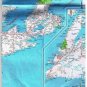 American Automobile Association Roadmap Northeastern States & Provinces CAA 1996