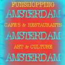 Netherlands Holland Brochure Amsterdam Map Shopping Cafes Art Culture 1998