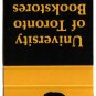 Ontario Matchbook Cover University Of Toronto Bookstores Yellow Prt Seller Eddy