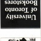 Ontario Matchbook Cover University Of Toronto Bookstores White Second Hand Eddy
