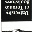 Ontario Matchbook Cover University Of Toronto Bookstores White Print Dealer Eddy