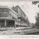 Postcard Whitcomb Hotel & Mineral Baths St Joseph Michigan 1908