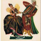 Postcard Polish Dance Folk Costumes Polonez by Stryjenska