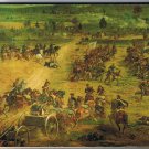 Postcard Gettysburg Cyclorama 10 Postcards Attached Civil War