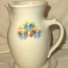 Bloomfield Pottery Pitcher Jug Underplate 6" Abstract Floral