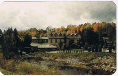 Ontario Postcard Goderich Benmiller Inn Woollen Mill in August