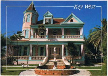 Florida Postcard Key West Southernmost House