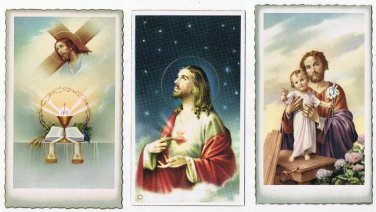 Jesus Prayer Cards (3) 1965 (2) 1967