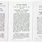 Jesus Prayer Cards (3) 1965 (2) 1967