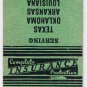 Matchbook Cover Motor Carriier Insurance Company Austin Texas