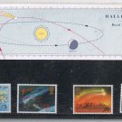 United Kingdom UK Stamps Halley's Comet Presentation Pack 1986