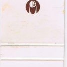 Matchbook Cover Winnipeg Inn Western International Hotels Manitoba
