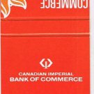 Matchbook Cover Canadian Imperial Bank Of Commerce