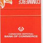 Matchbook Cover Canadian Imperial Bank Of Commerce
