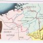 Belgium Illustration Card Our Glorys Historica Ltd The Roman Provinces Huens