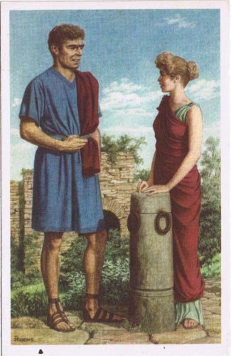 Belgium Illustration Card Our Glorys Historica Ltd The Roman Costume Huens