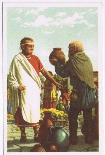 Belgium Illustration Card Our Glorys Historica Ltd Roman Market Jean-L&Atilde;&copy;on Huens